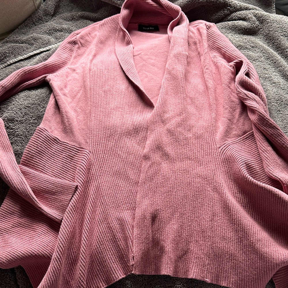 Verve Ami Dusty Rose Cardigan